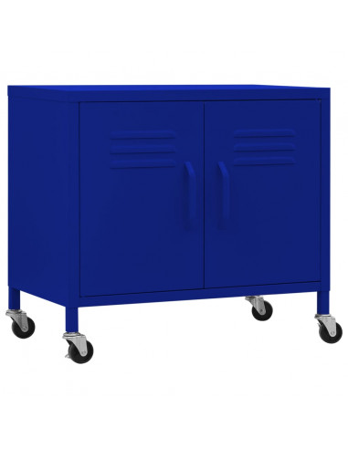 Armadietto Blu Marino 60x35x56 cm in Acciaio