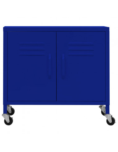 Armadietto Blu Marino 60x35x56 cm in Acciaio