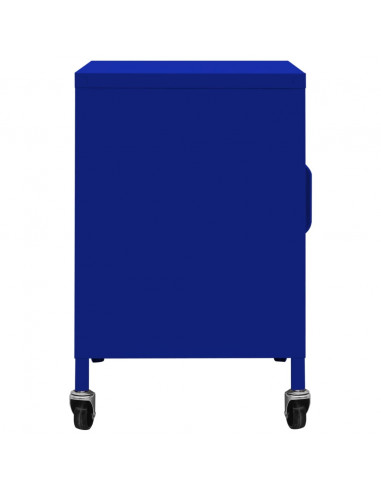 Armadietto Blu Marino 60x35x56 cm in Acciaio