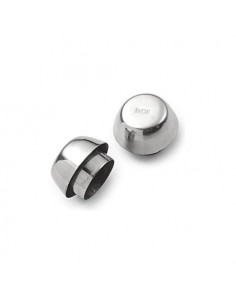 Set paraspruzzi caffettiere Pedrini 130 LILLO Universale Acciaio lucid