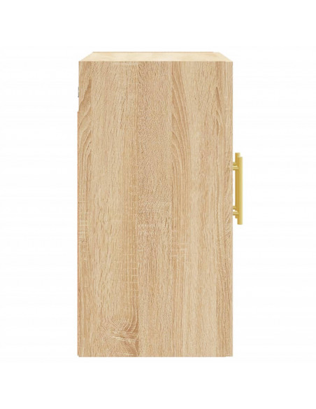 Armadietto a Muro Rovere Sonoma 60x31x60 cm Legno Multistrato