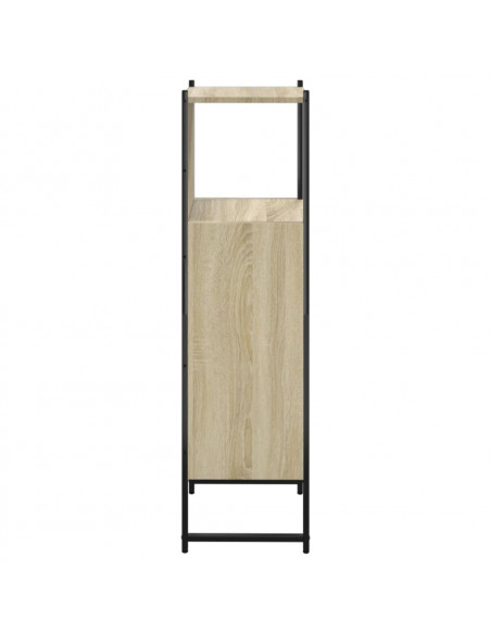 Mobile da Bagno Rovere Sonoma 33x33x120,5 cm Legno Multistrato