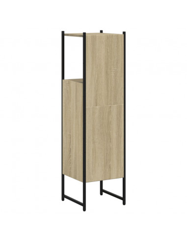 Mobile da Bagno Rovere Sonoma 33x33x120,5 cm Legno Multistrato