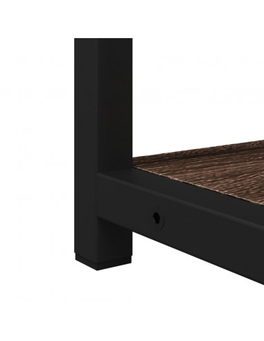 Mobile Bagno Specchio Rovere Marrone 60x16x60 Legno Multistrato