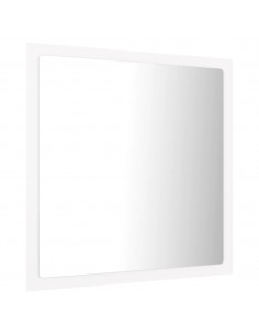Specchio da Bagno con LED Bianco 40x8,5x37 cm in Acrilico 2