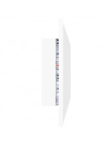 Specchio da Bagno con LED Bianco 100x8,5x37 cm in Acrilico