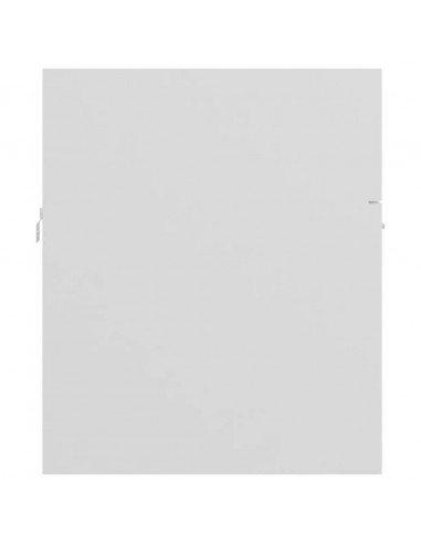 Mobile da Bagno con Lavabo Integrato Bianco in Truciolato