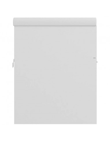 Mobile da Bagno con Lavabo Integrato Bianco in Truciolato