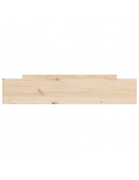 Cassettoni da Letto 2 pz in Legno Massello di Pino