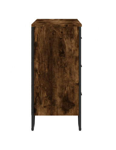 Cassettiera Rovere Sonoma 91x35,5x74,5 cm in Truciolato