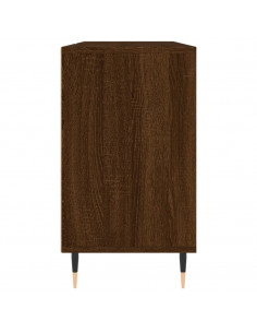 Armadietto Bagno Rovere Marrone 80x33x60cm in Legno Multistrato 2