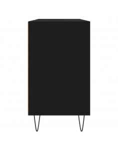 Mobile da Bagno Nero 80x33x60 cm in Legno Multistrato 2