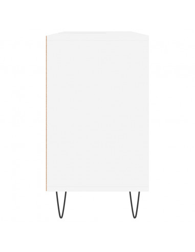 Mobile da Bagno Bianco 80x33x60 cm in Legno Multistrato