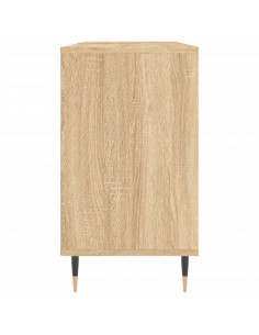 Mobile da Bagno Rovere Sonoma 80x33x60 cm in Legno Multistrato 2