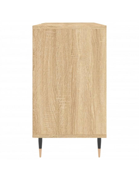 Mobile da Bagno Rovere Sonoma 80x33x60 cm in Legno Multistrato