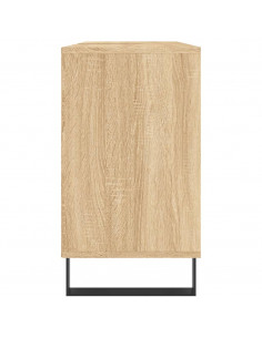 Mobile da Bagno Rovere Sonoma 80x33x60 cm in Legno Multistrato 2