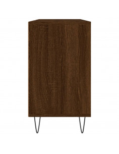 Armadietto Bagno Rovere Marrone 80x33x60cm in Legno Multistrato 2