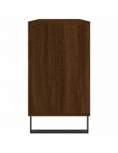 Armadietto Bagno Rovere Marrone 80x33x60cm in Legno Multistrato 2