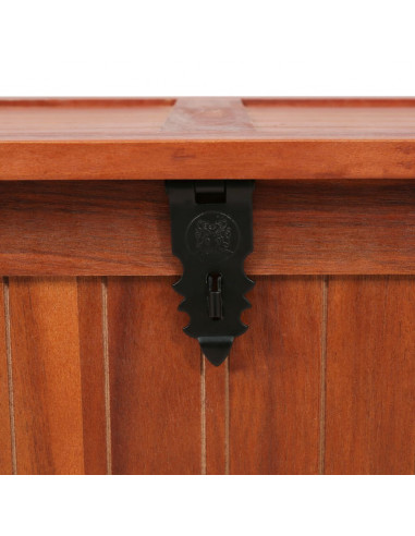 Cassapanca 60x25x22 cm in Legno Massello di Acacia