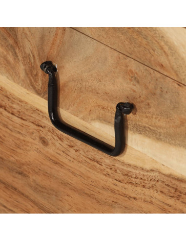 Cassapanca in Legno Massello di Acacia