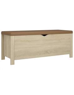 Contenitore con Cuscino Rovere Sonoma 105x40x45cm Multistrato 2