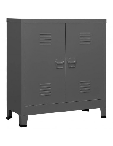 Classificatore Industriale Antracite 90x40x100 cm in Acciaio