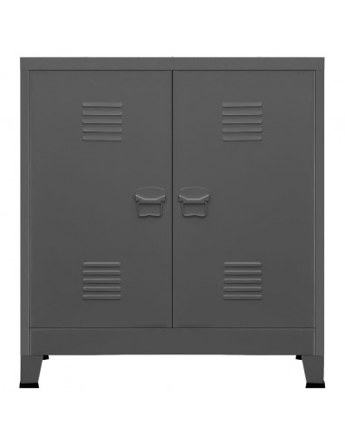 Classificatore Industriale Antracite 90x40x100 cm in Acciaio