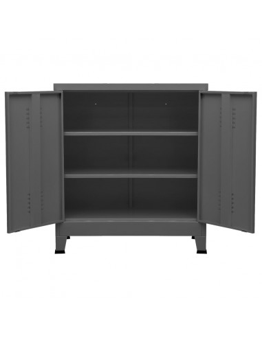 Classificatore Industriale Antracite 90x40x100 cm in Acciaio