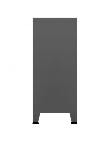 Classificatore Industriale Antracite 90x40x100 cm in Acciaio