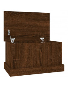 Contenitore Rovere Marrone 50x30x28 cm Legno Multistrato 2