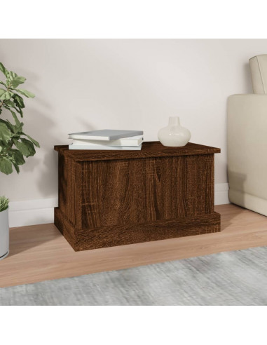 Contenitore Rovere Marrone 50x30x28 cm Legno Multistrato