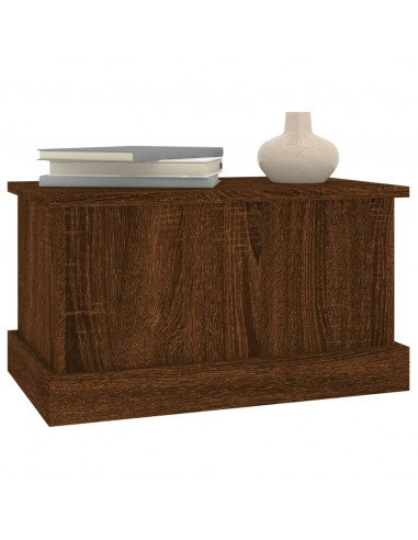 Contenitore Rovere Marrone 50x30x28 cm Legno Multistrato