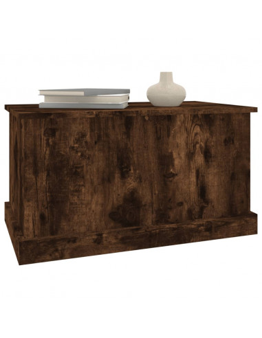 Contenitore Rovere Fumo 70x40x38 cm Legno Multistrato