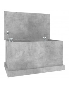Contenitore Grigio Cemento 70x40x38 cm in Legno Multistrato 2
