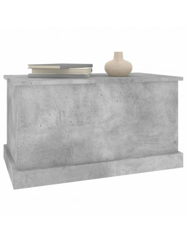 Contenitore Grigio Cemento 70x40x38 cm in Legno Multistrato