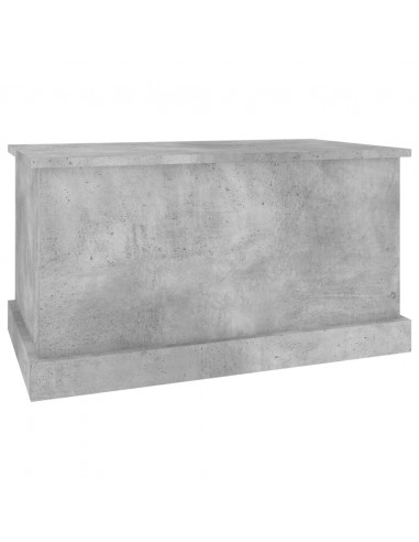 Contenitore Grigio Cemento 70x40x38 cm in Legno Multistrato