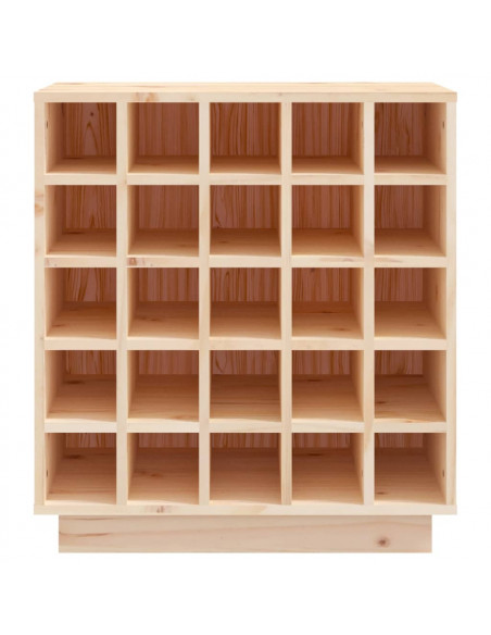 Portabottiglie 55,5x34x61 cm in Legno Massello di Pino