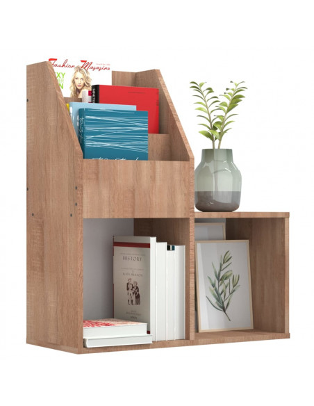 Portariviste Bambini Rovere Sonoma 71x30x78,5 cm Multistrato