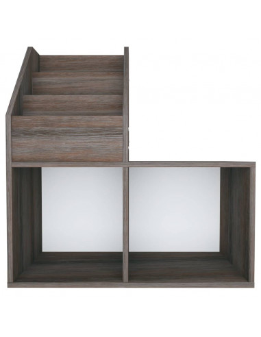 Portariviste Bimbi Grigio Rovere Sonoma 71x30x78,5 Multistrato