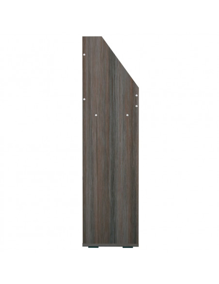 Portariviste Bambini Grigio Rovere Sonoma 71x30x114 Multistrato