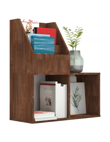 Portariviste per Bambini Rovere Marrone 71x30x78,5cm Legno