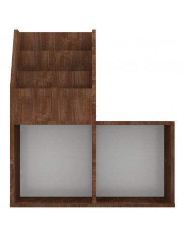 Portariviste per Bambini Rovere Marrone 71x30x78,5cm Legno