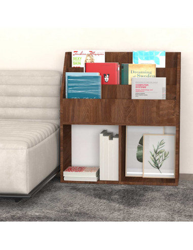 Portariviste per Bambini Rovere Marrone 71x30x78,5cm Legno