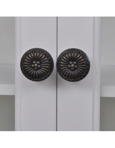 Pensile da Cucina in Legno con Anta in Vetro