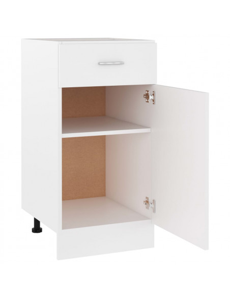 Armadio Inferiore Cassetto Bianco 40x46x81,5 Legno Multistrato