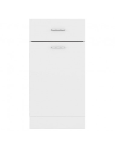 Armadio Inferiore Cassetto Bianco 40x46x81,5 Legno Multistrato