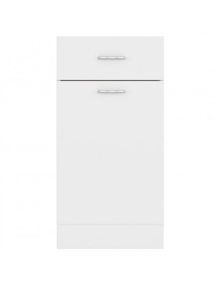 Armadio Inferiore Cassetto Bianco 40x46x81,5 Legno Multistrato