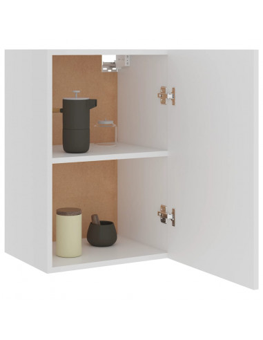 Mobile Pensile Bianco 39,5x31x60 cm in Legno Multistrato