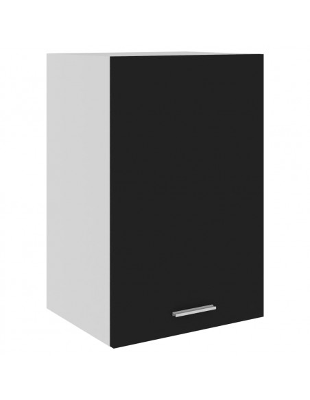 Mobile Pensile Nero 39,5x31x60 cm in Legno Multistrato