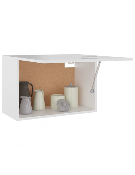 Mobile Pensile Bianco 60x31x40 cm in Legno Multistrato